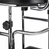 Reabilitacinis aukštas vaikštynė ActionMed B200AM – atraminė stovėsena su sėdyne, 4 ratai, reguliuojamas aukštis 100–125 cm, maks. apkrova 120 kg, rėmo plotis 65 cm