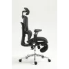 Ergonominė biuro kėdė ActiveJet YK848 – tinklinis atlošas ir sėdynė, juoda, atlošas 50,5×57 cm, sėdynės plotis 48,5 cm