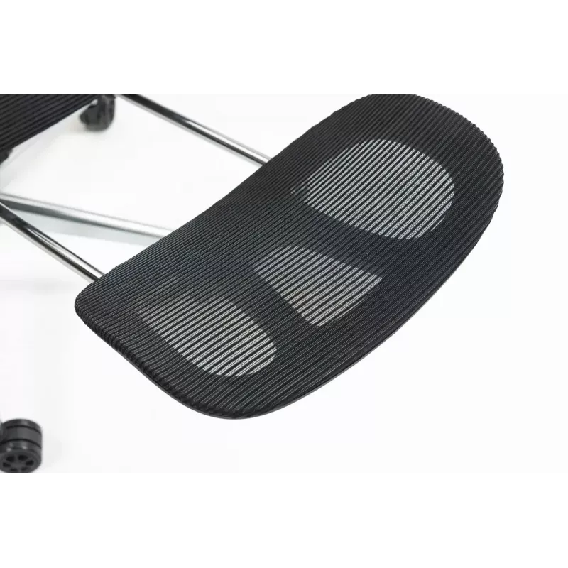 Ergonominė biuro kėdė ActiveJet YK848 – tinklinis atlošas ir sėdynė, juoda, atlošas 50,5×57 cm, sėdynės plotis 48,5 cm