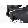 Ergonominė biuro kėdė ActiveJet YK848 – tinklinis atlošas ir sėdynė, juoda, atlošas 50,5×57 cm, sėdynės plotis 48,5 cm