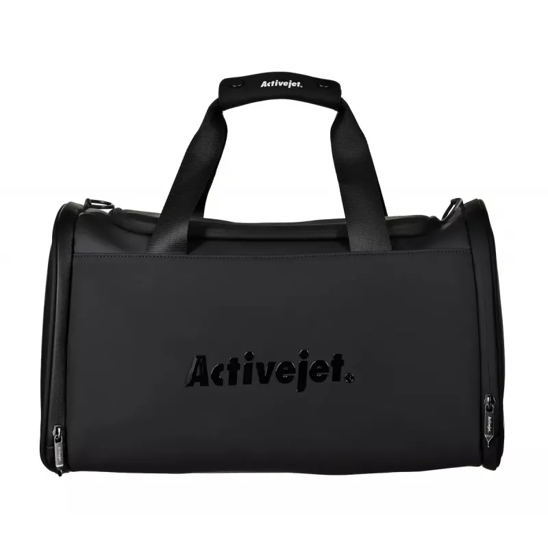 Limfodrenažinis masažuoklis kojoms ActiveJet ACM-PLUS-A1 S – baterija 25 W, įmontuota baterija, 330×840×60 mm, juoda/oranžinė
