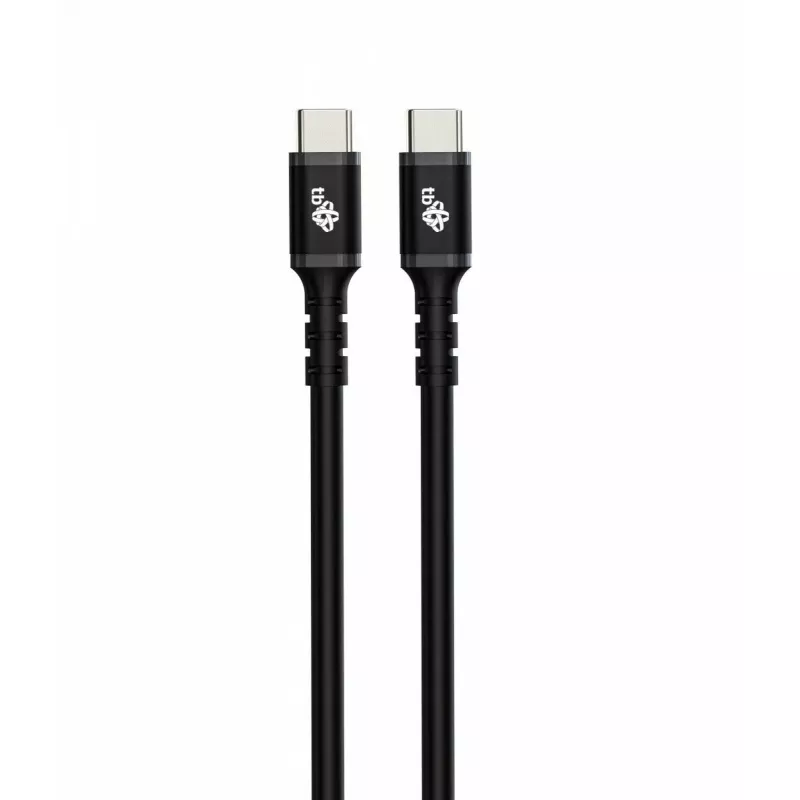 USB-C laidas TB AKTBXKUCC2SI10B, 1 m, silikoninis apvalkalas, juodas