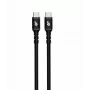 USB-C laidas TB AKTBXKUCC2SI10B, 1 m, silikoninis apvalkalas, juodas