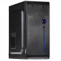 Korpusas Akyga AK939BL Midi Tower – ATX/Micro-ATX, 3×3.5 colio + 3×2.5 colio lizdai, GPU iki 385 mm, USB 2.0