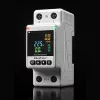 Vienfazis energijos suvartojimo matuoklis QOLTEC 50981 DIN35 230V 50Hz