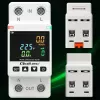 Vienfazis energijos suvartojimo matuoklis QOLTEC 50981 DIN35 230V 50Hz