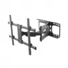 Sieninis TV laikiklis Cabletech LEC-UCH0205 37–70 colių, VESA 600x400, apkrova 60 kg, juodas