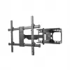 Sieninis TV laikiklis Cabletech LEC-UCH0205 37–70 colių, VESA 600x400, apkrova 60 kg, juodas