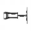 Sieninis TV laikiklis Cabletech LEC-UCH0205 37–70 colių, VESA 600x400, apkrova 60 kg, juodas