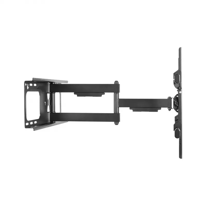 Sieninis TV laikiklis Cabletech LEC-UCH0205 37–70 colių, VESA 600x400, apkrova 60 kg, juodas