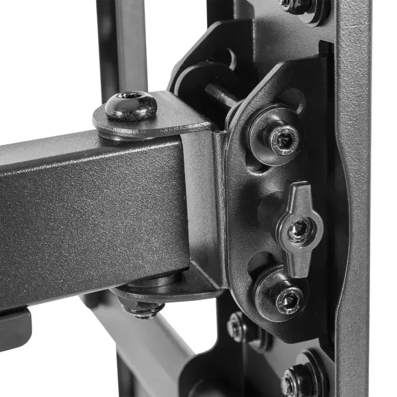 Sieninis TV laikiklis Cabletech LEC-UCH0205 37–70 colių, VESA 600x400, apkrova 60 kg, juodas
