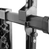 Sieninis TV laikiklis Cabletech LEC-UCH0205 37–70 colių, VESA 600x400, apkrova 60 kg, juodas