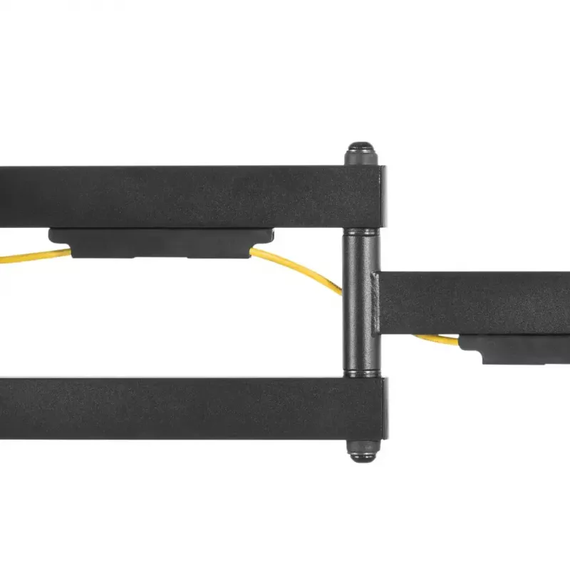 Sieninis TV laikiklis Cabletech LEC-UCH0205 37–70 colių, VESA 600x400, apkrova 60 kg, juodas
