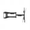 Sieninis TV laikiklis Cabletech LEC-UCH0205 37–70 colių, VESA 600x400, apkrova 60 kg, juodas