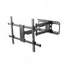 Sieninis TV laikiklis Cabletech LEC-UCH0205 37–70 colių, VESA 600x400, apkrova 60 kg, juodas