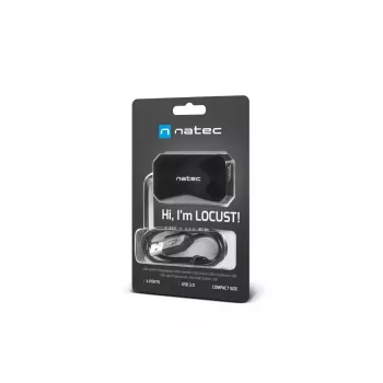 USB 2.0 šakotuvas NATEC NHU-0647, 4 prievadai, 480 Mbit/s