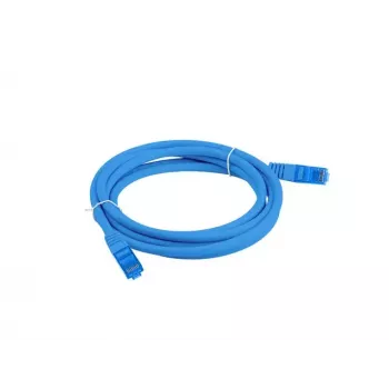 LANBERG tinklo laidas Cat6a RJ-45 – RJ-45 S/FTP LSZH, 1 m, mėlynas