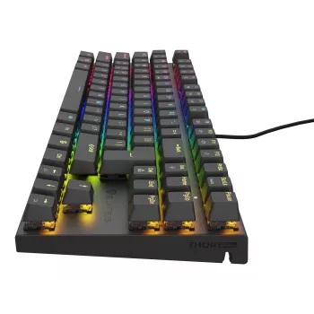 GENESIS Thor 303 TKL klaviatūra Gaming USB QWERTY US English Juoda