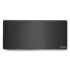 Pelėdos kilimėlis SAVIO Black Edition Turbo Dynamic XL — žaidimų audinys/guma 900×400×3 mm, susiūti kraštai, neslystantis pagrindas