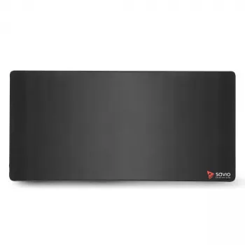 Pelės kilimėlis SAVIO Black Edition Turbo Dynamic XXL 1000×500×3 mm, audinio paviršius, susiūti kraštai, neslystanti guminė bazė