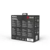 Ausinės Savio NEXUS Wired Gaming juodos