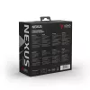 Ausinės Savio NEXUS Wired Gaming juodos