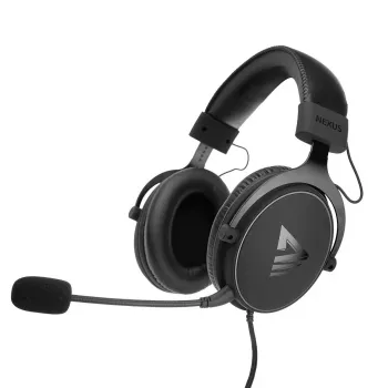 Ausinės Savio NEXUS Wired Gaming juodos