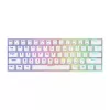 Mechaninė klaviatūra Savio WHITEOUT X2 RED Gaming USB QWERTY 61 klavišų