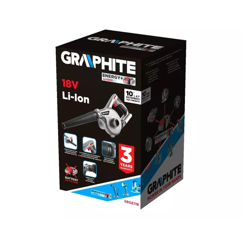 Priedas lapų pūstuvui Graphite 58GE118