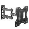 Sieninis laikiklis MACLEAN MC-700N VESA 200x200, 23–43 colių ekranams, max 30 kg, juodas