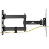 Sieninis laikiklis MACLEAN MC-700N VESA 200x200, 23–43 colių ekranams, max 30 kg, juodas