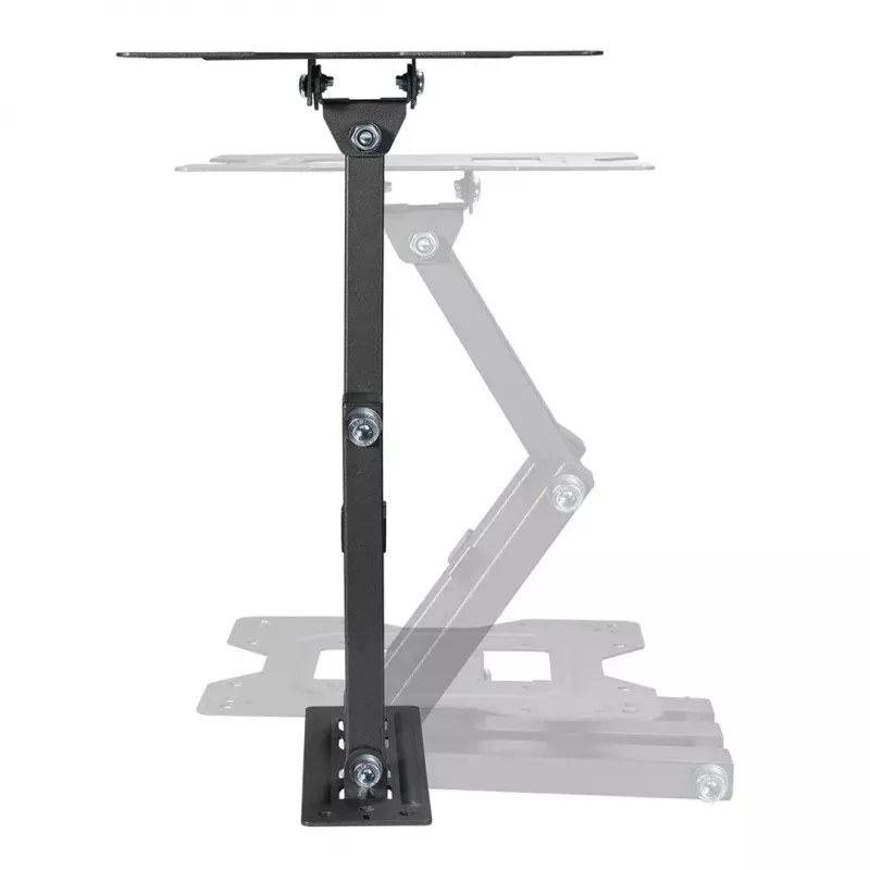 Sieninis laikiklis MACLEAN MC-700N VESA 200x200, 23–43 colių ekranams, max 30 kg, juodas