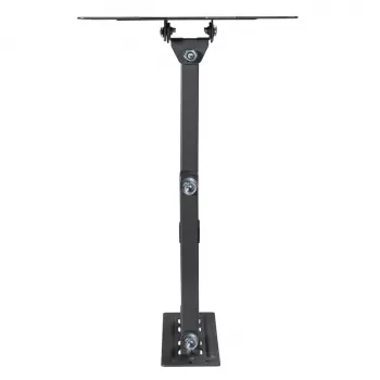 Sieninis laikiklis MACLEAN MC-700N VESA 200x200, 23–43 colių ekranams, max 30 kg, juodas