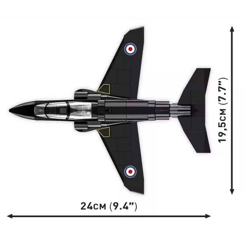 Konstrukcinis rinkinys Cobi BAe Hawk T1 modelis 5845 detalės