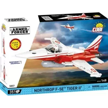 Konstruktorius Cobi Northrop F-5E Tiger II modelis 5857 kaladėlių rinkinys