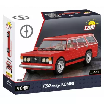 Statybinis blokelių rinkinys Cobi Blocks FSO 125p 90 blokelių COBI-24603 – 90 plastikinių konstrukcinių blokelių