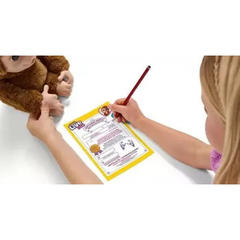 Interaktyvus žaislas Cobi Little Live Pets Monkey MO-26613 – beždžionėlė su garsais ir judesiais