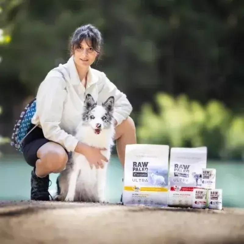 Šlapias ėdalas šuniukams VETEXPERT RAW PALEO Puppy Monoprotein Menkė 400 g, be grūdų, jaunikliams, skardinė