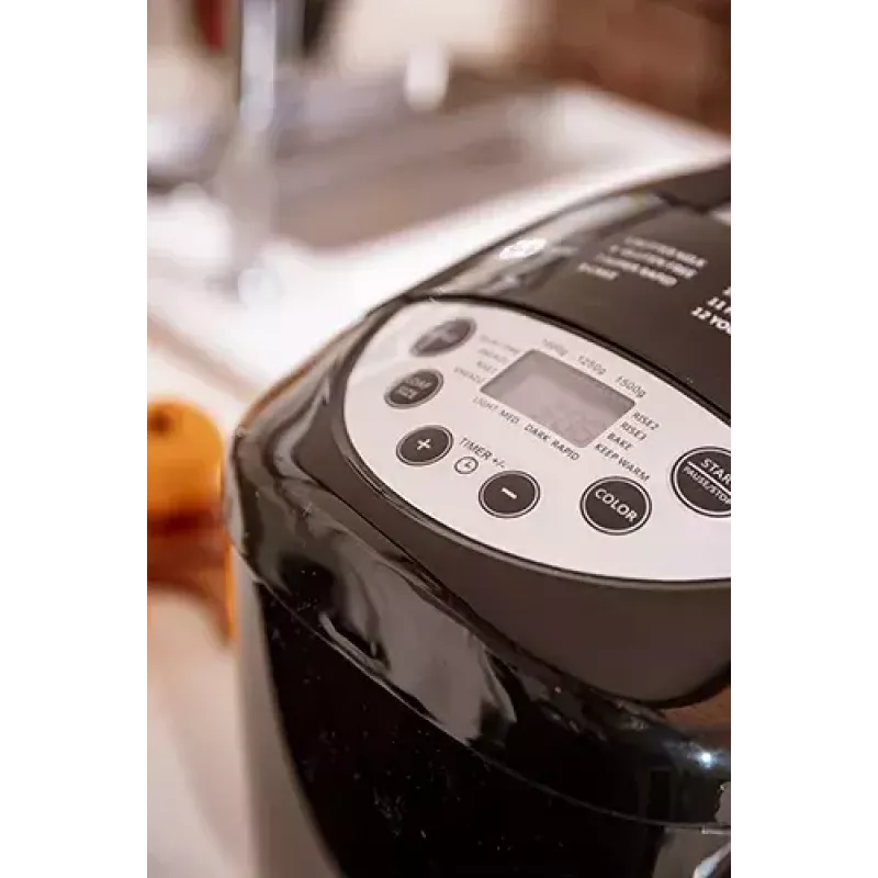 Kepimo aparatas Mesko Home MS 6022 850 W juodas su skaitmeniniu laikmačiu