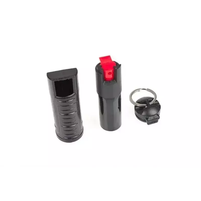 Asmeninės gynybos pipirų gelis GUARD YC-10014, 20 ml, gelis, 2 000 000 SHU, juodas, raktų segtukas