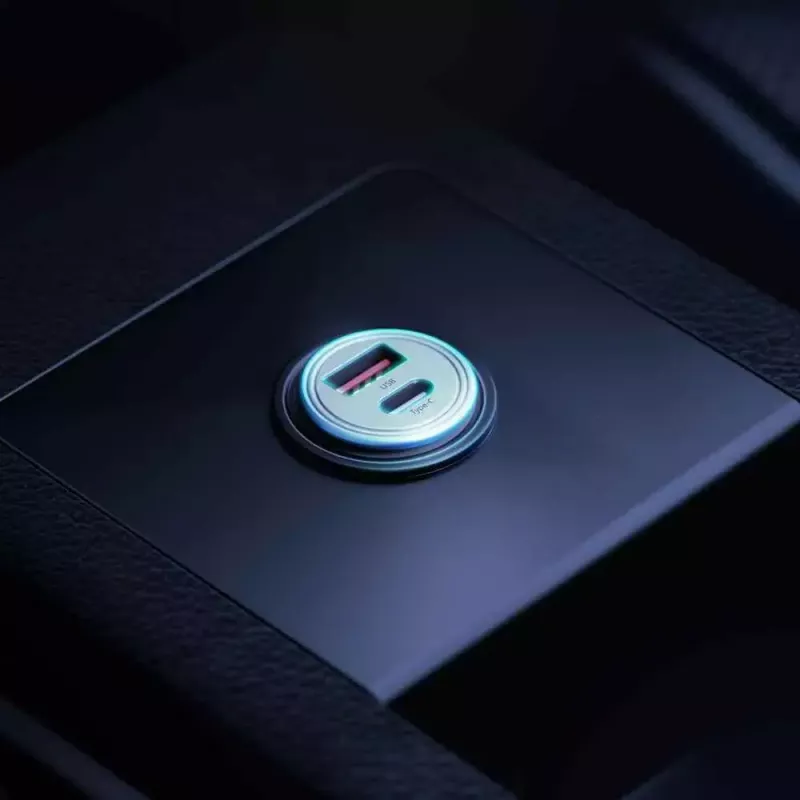 Automobilinis įkroviklis 3MK Hyper Car Charger 30W sidabrinis
