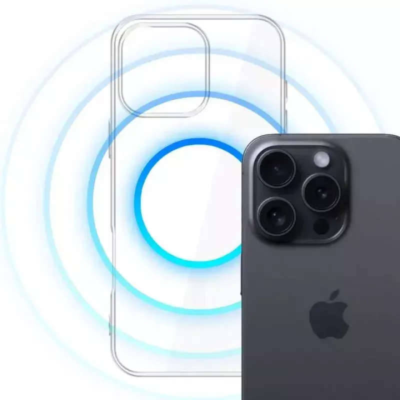 3MK Clear MagCase pro permatomas apsauginis dėklas Apple iPhone 16 Pro