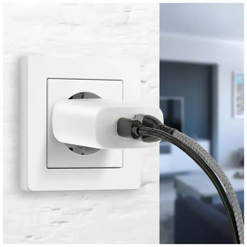 USB-C įkroviklis everActive SC-370Q 25W QC3.0 greitasis įkrovimas