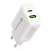USB-C įkroviklis everActive SC-370Q 25W QC3.0 greitasis įkrovimas