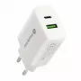 USB-C įkroviklis everActive SC-370Q 25W QC3.0 greitasis įkrovimas