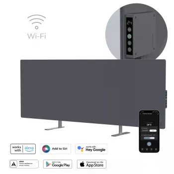 Infragarso elektrinis šildytuvas AENO Premium Eco Smart Heater AGH0005S, pilka
