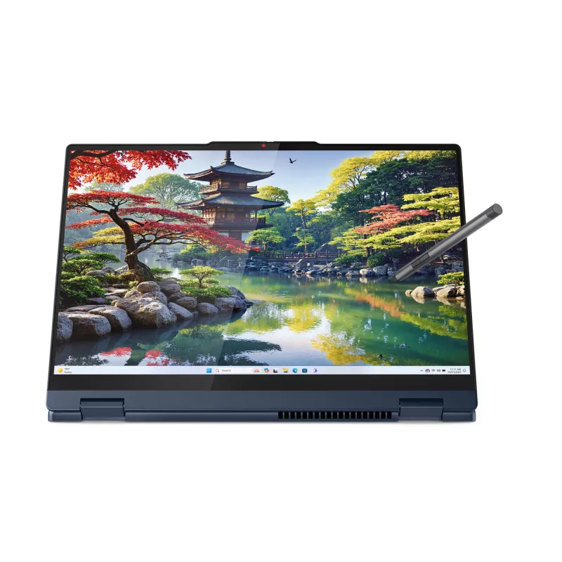 Lenovo IdeaPad 5 2-in-1 16IAL10 nešiojamas kompiuteris hibridas (2-in-1) 40,6 cm (16 colių) jutiklinis ekranas WUXGA 32 GB LPDDR5x-SDRAM 1 TB SSD Wi-Fi 6 (802.11ax) Windows 11 Home mėlynas