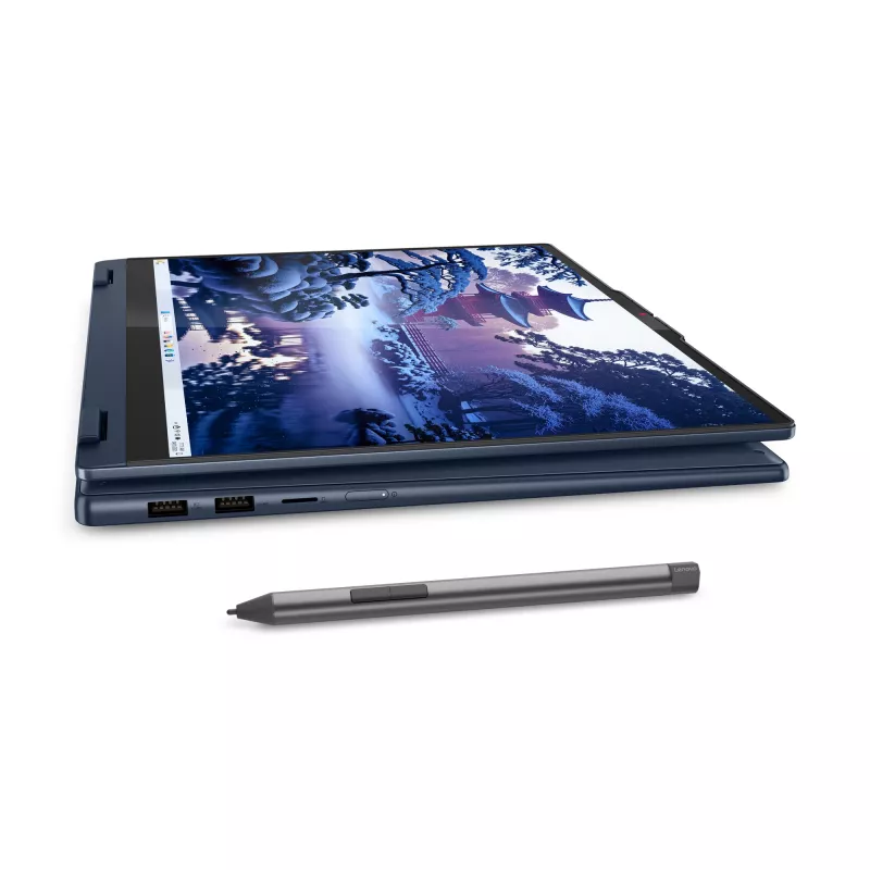 Lenovo IdeaPad 5 2-in-1 16IAL10 nešiojamas kompiuteris hibridas (2-in-1) 40,6 cm (16 colių) jutiklinis ekranas WUXGA 32 GB LPDDR5x-SDRAM 1 TB SSD Wi-Fi 6 (802.11ax) Windows 11 Home mėlynas