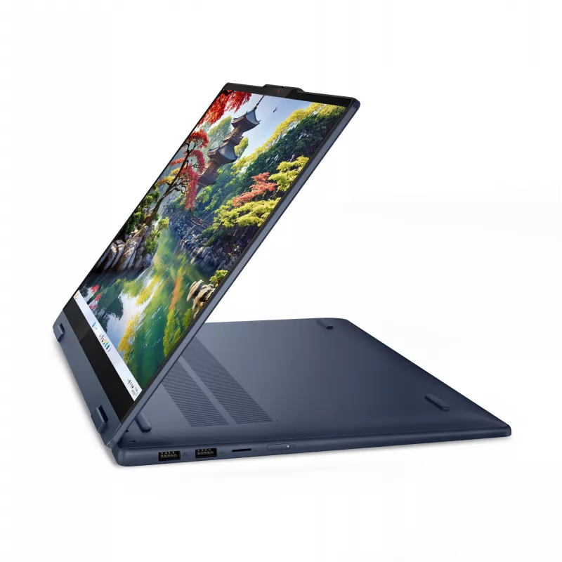 Lenovo IdeaPad 5 2-in-1 16IAL10 nešiojamas kompiuteris hibridas (2-in-1) 40,6 cm (16 colių) jutiklinis ekranas WUXGA 32 GB LPDDR5x-SDRAM 1 TB SSD Wi-Fi 6 (802.11ax) Windows 11 Home mėlynas