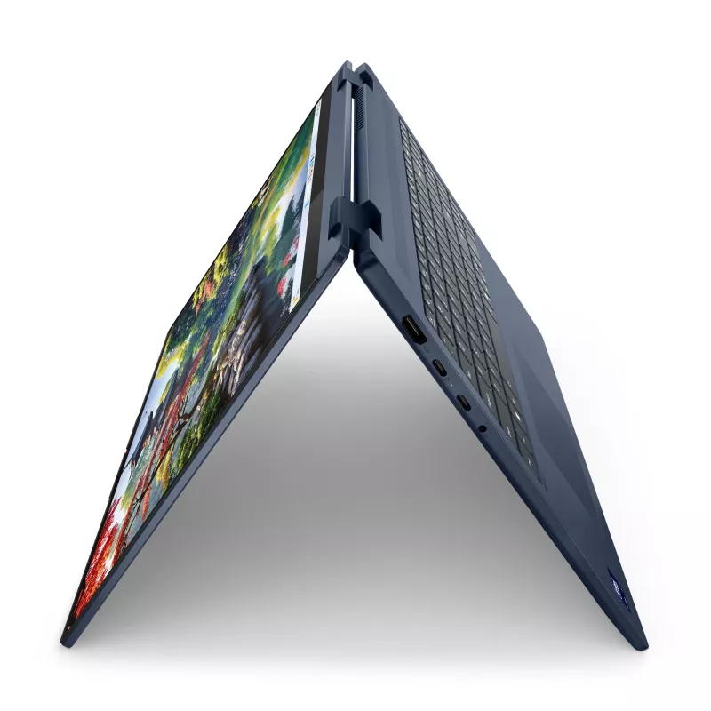 Lenovo IdeaPad 5 2-in-1 16IAL10 nešiojamas kompiuteris hibridas (2-in-1) 40,6 cm (16 colių) jutiklinis ekranas WUXGA 32 GB LPDDR5x-SDRAM 1 TB SSD Wi-Fi 6 (802.11ax) Windows 11 Home mėlynas